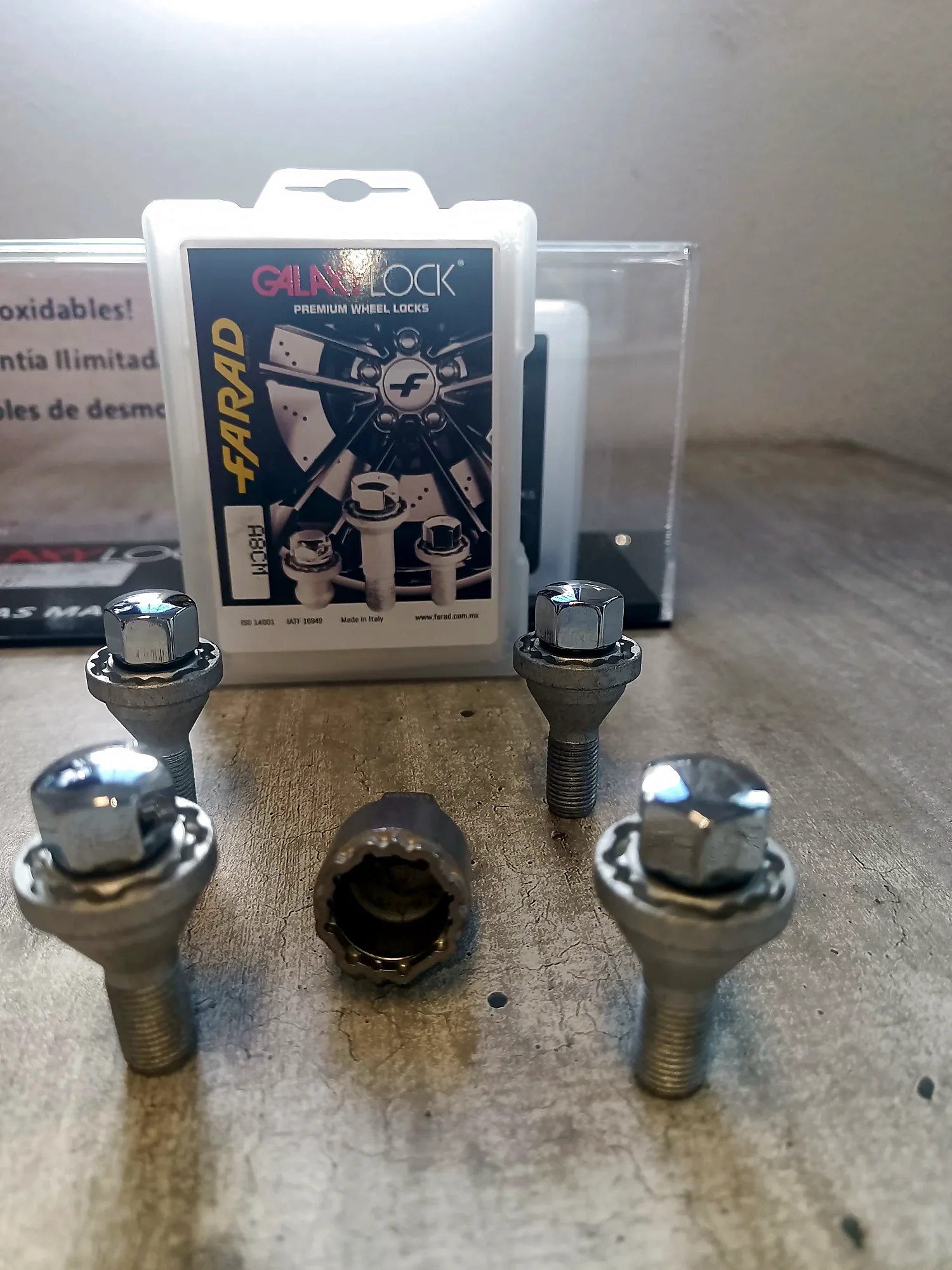 Birlo A8C/M CHROME<br>ES17 M12X1.25